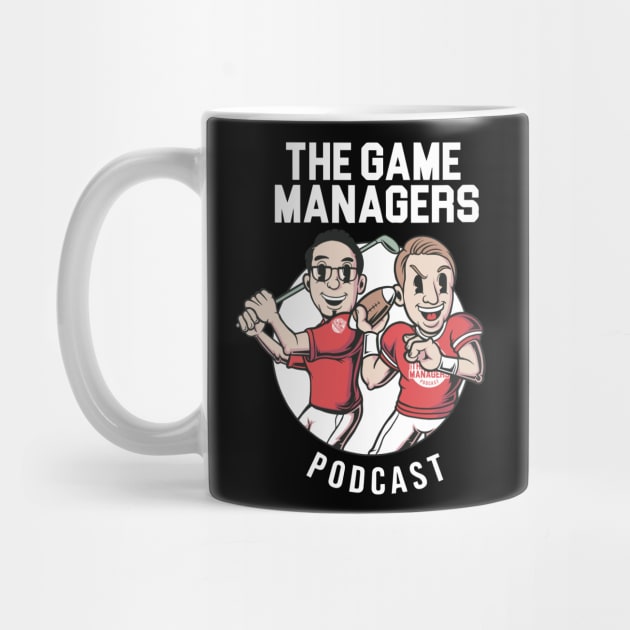 The Game Managers Podcast Cartoon Logo 1 by TheGameManagersPodcast